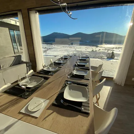 Alpehytte Artik Avec Vue A 180 Degres Et Piscine