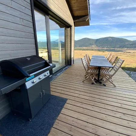 木屋 Artik Avec Vue A 180 Degres Et Piscine *