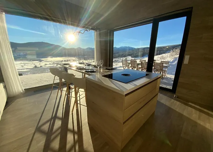 Artik Avec Vue A 180 Degres Et Piscine Chalet *