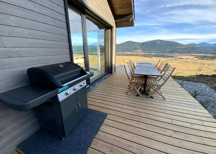 Chalet Artik Avec Vue A 180 Degres Et Piscine *