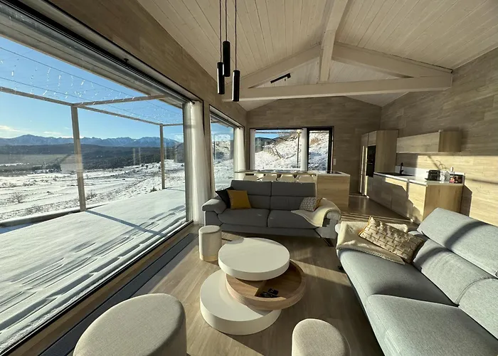 Chalet Artik Avec Vue A 180 Degres Et Piscine *